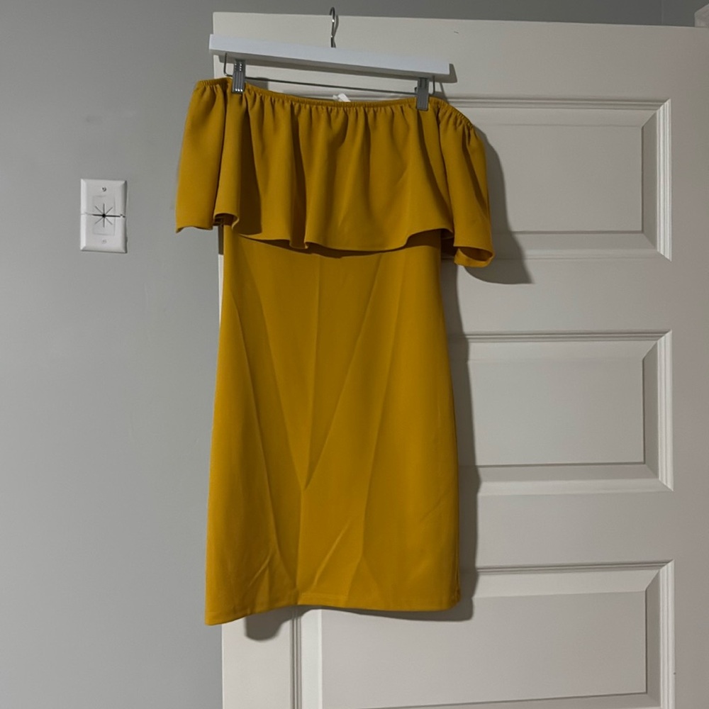 Off the shoulder dress